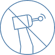 curodont icon drill showing the concept of Curodont™ Drill-Free Cavity Treatment